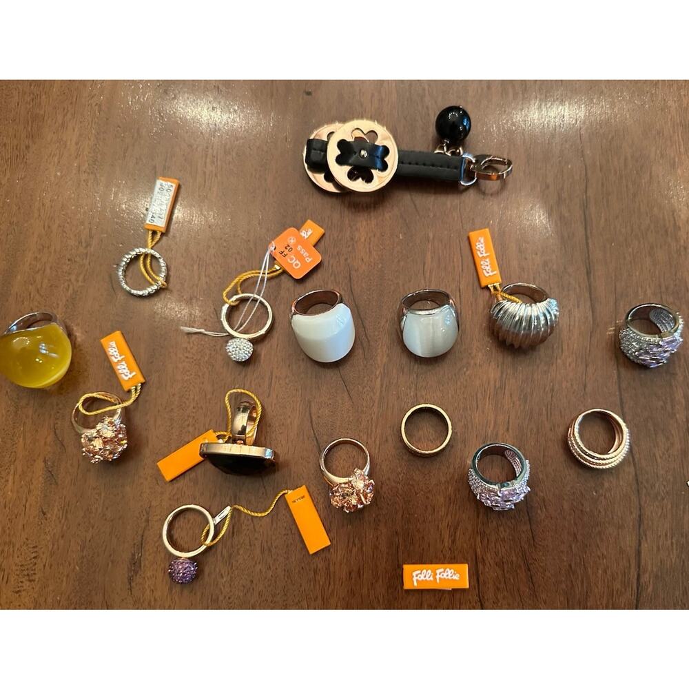 folli follie Rings- 15 Pieces- NWT